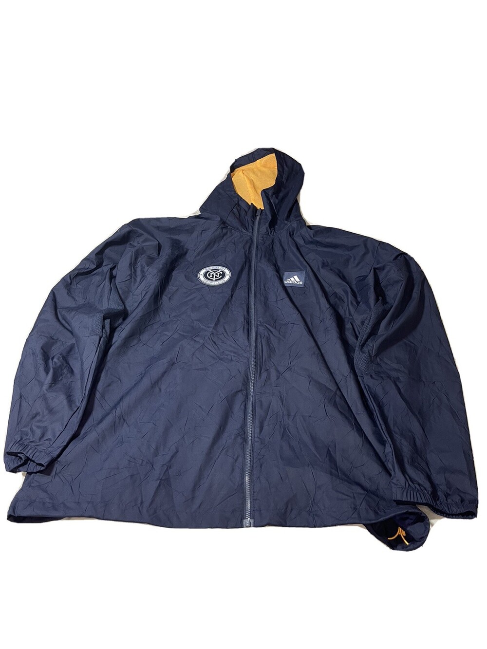 Adidas New York FC Adidas W.N.D. Primeblue Jacket Multi XL- Mens Soccer Jackets